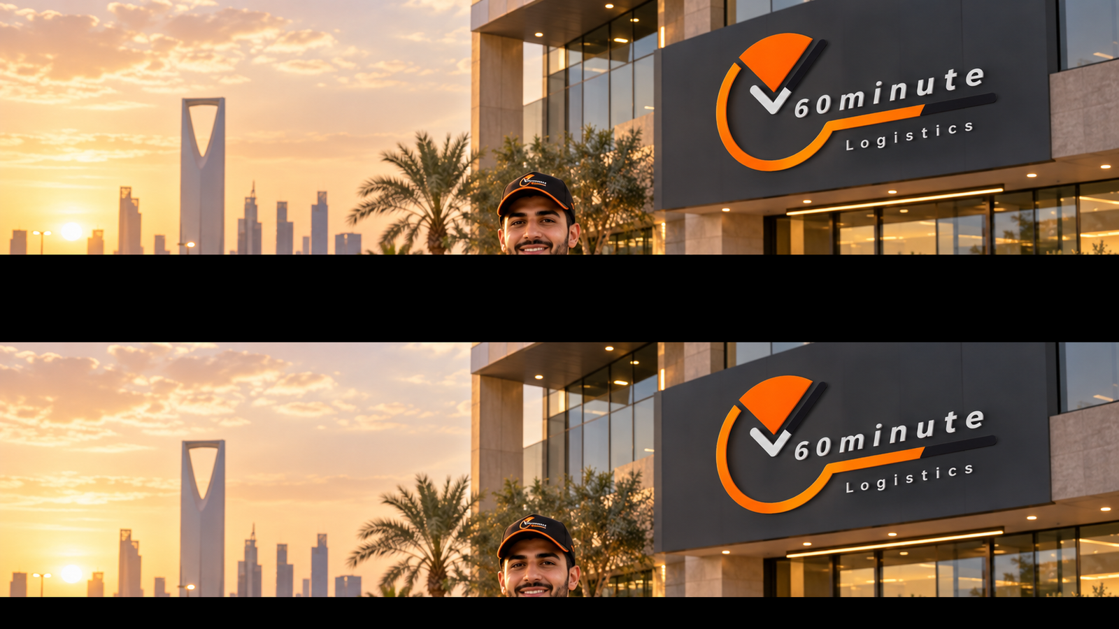 Sixty Minutes Logistics courier team in Riyadh